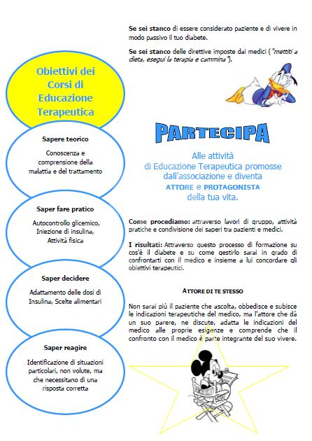 Obiettivi educazione terapeutica